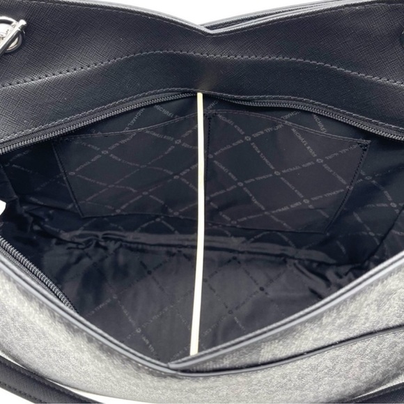 Michael Kors Large X Chain Shoulder Tote Bag Black (NWT) - Picture 7 of 10